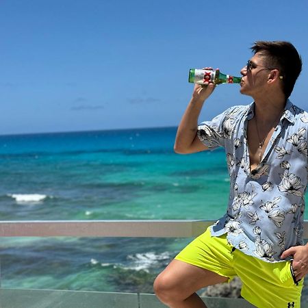 イスラ・ムヘーレスCasa Sunrise - Sea View - Vista Al Marアパートメント エクステリア 写真