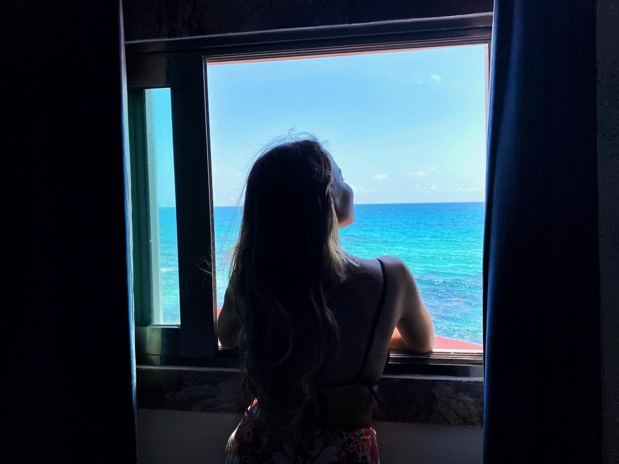 イスラ・ムヘーレスCasa Sunrise - Sea View - Vista Al Marアパートメント エクステリア 写真
